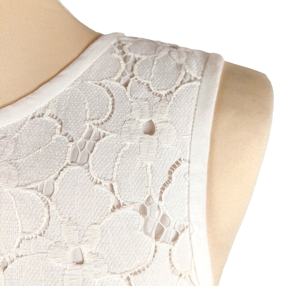 Dv Dolce Vita White Floral Off White Shift Dress - Picture 6 of 12